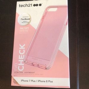 Evo Tech 21 Pink Case 7/8 Plus